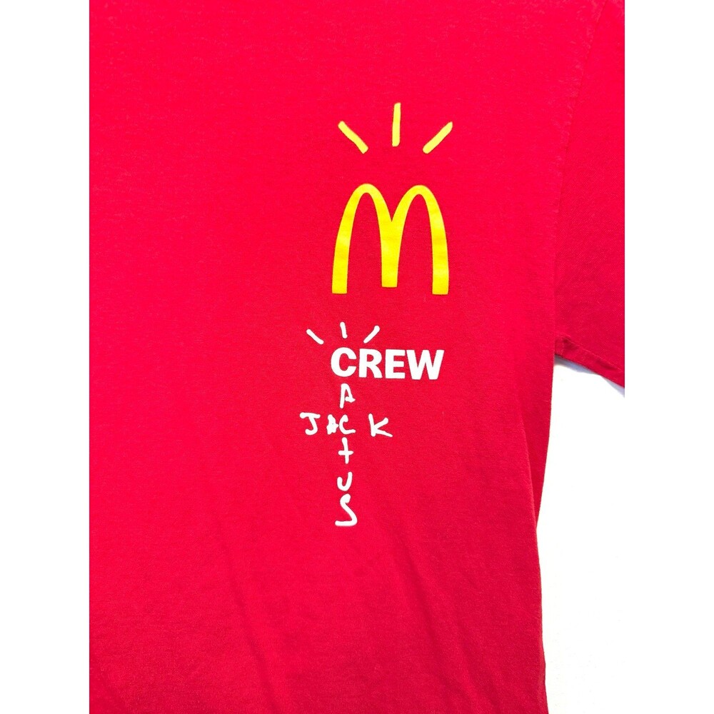 McDonald’s Crew Cactus Jack Tshirt - Picture 5 of 8